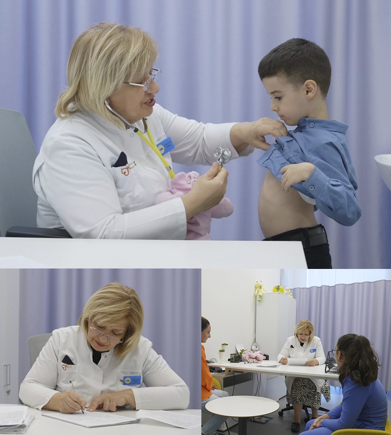 Dr.Rena Farrukhova  Pediatrician